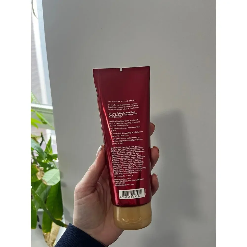 Bath & Body Works Winter Candle Apple Body Cream - Picture 2 of 2